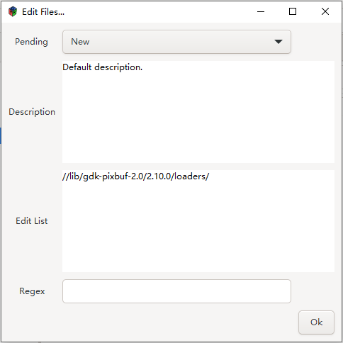 edit file dialog