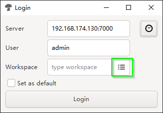 login workspace